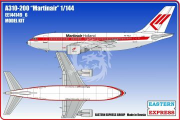 Airbus A310-200 Martin Air ( Limited Edition ) Eastern Express EE144149_6 w 1/144