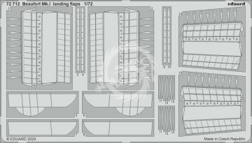 BIGed Eduard 72163 do Beaufort Mk. I z Airfixa