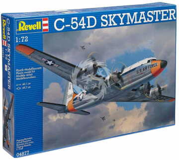 C-54D Skymaster Revell 04877 skala 1/72