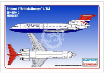 Model plastikowy Trident 1 British Airways Limited Edition EASTERN EXPRESS EE144140_2 1/144