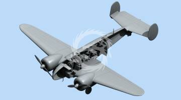 Model plastikowy Beechcraft C18S ICM 48185 skala 1/48