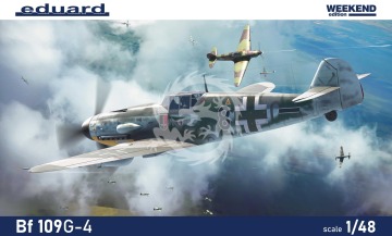 PRZEDSPRZEDAŻ - Bf 109G-4 EDUARD-WEEKEND Eduard Plastic Kits 84203 skala 1/48