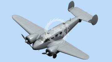 Model plastikowy Beechcraft C18S ICM 48185 skala 1/48