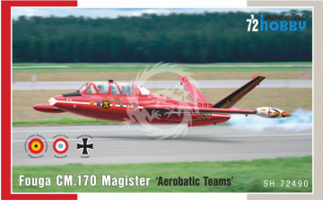 Fouga CM.170 Magister 'Aerobatic Teams' Special Hobby SH72490 skala 1/72