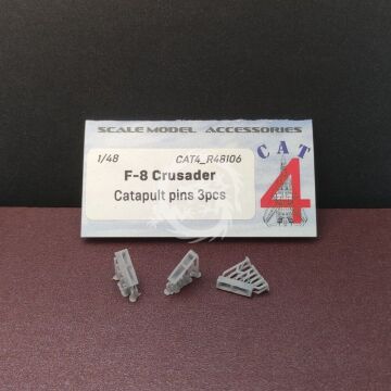  F-8 Crusader Catapult pins 3pcs Resin model CAT4-R48106 skala  1/48