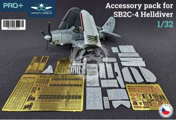 NA ZAMÓWIENIE - SB2C-4 Helldiver Accessory pack for SB2C-4  Artscalekit 151-INF3201-00+ skala 1/32