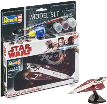 Obi Wan's Jedi Starfighter SET Revell 63614 skala 1/80 Star Wars