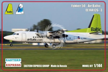 Model plastikowy Fokker F50 Air Baltic LIMITED EDITION EASTERN EXPRESS EE144126_3 1/144