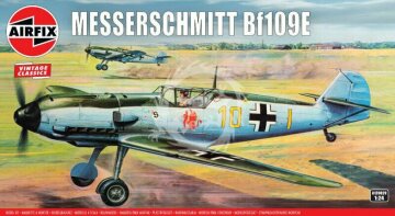 Messerschmitt Bf109E Airfix A12002V skala 1/24