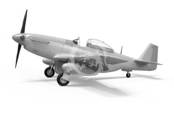 P-51D Mustang Airfix A05138 skala 1/48