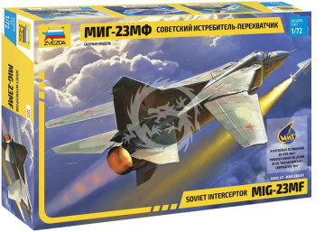 Mikoyan-Gurevich MiG-23MF Flogger-B Zvezda 7225 skala 1/72