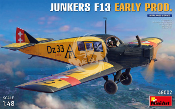 JUNKERS F13. EARLY - Mini Art miniart 48002 skala 1/48