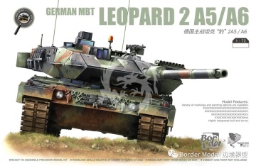 German MBT Leopard 2A5/A6- Border Model TK-7201 skala 1/72