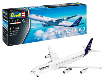 A340-300 Lufthansa New Livery Revell 03803 skala 1/144