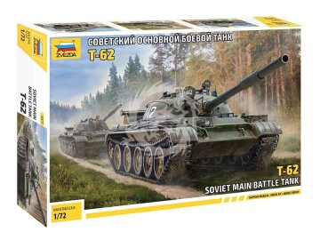 Soviet Main Battle Tank T-62 Zvezda 5077 skala 1/72