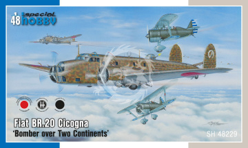 Fiat Br.20 Cicogna Bomber over Two Continents Special Hobby SH48229 skala 1/48