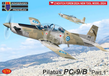 Pilatus PC-9 Part.1 - Kovozávody Prostějov KPM0470 skala 1/72