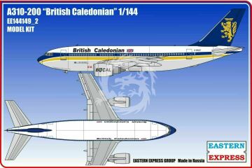 Airbus A310-200 British Caledonian ( Limited Edition ) Eastern Express EE144149_2 w 1/144