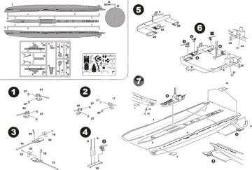 WWII Soviet K-Klass Submarine Series XIV MikroMir 350-003 skala 1/350