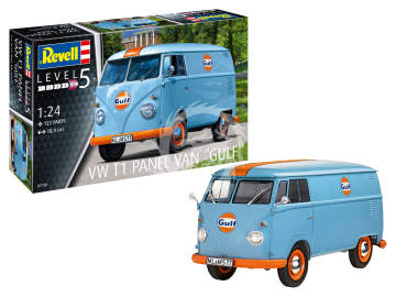 VW T1 panel van (Gulf Decoration) Revell 07726 skala 1/24