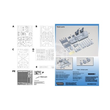 Su-27UB Flanker C Russian Knights Wolfpack WP14801 SKALA 1/48