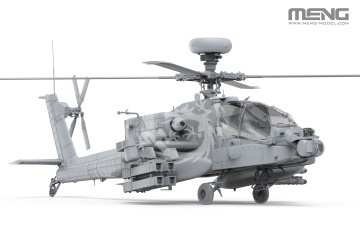 AH-64D Saraf Heavy Attack Helicopter (Israeli Air Force) Special Edition MENG-Model  QS-005s skala 1/35