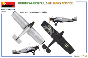 NA ZAMÓWIENIE - JUNKERS-LARSEN JL.6. MILITARY SERVICE MiniArt 48013 skala 1/48