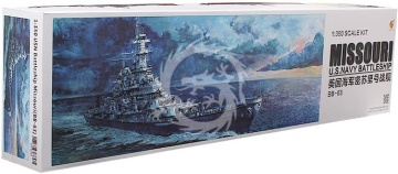  PRZEDSPRZEDAŻ - U.S. Navy Battleship BB-63 Missouri DX Version Very Fire  VF350909DX skala 1/350