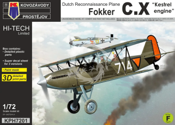 Dutch Reconnaissance Plane Fokker C.X 