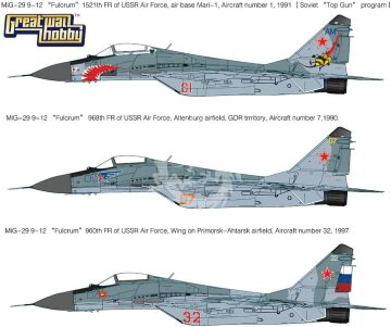 MiG-29 Fulcrum Early Type 9-12 Great Wall Hobby L4814 skala 1/48