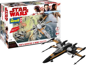 Poe Boosted X Wing Fighter Star Wars - Revell 06763  skala 1/78