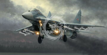 MIG-29A Fulcrum (Izdeliye 9.12) Trumpeter 01674 skala 1/72