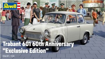 Trabant 601 - 60th Anniversary  - Revell 05630 skala 1/24