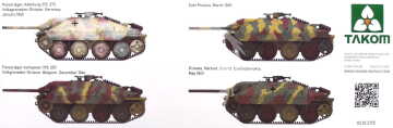 Jagdpanzer 38(t) Hetzer Late Production Full Interior Takom 2172 skala 1/35