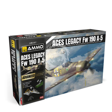PRZEDSPRZEDAZ - Aces Legacy Focke Wulf 190 A-5 Advance Edition - AMMO by MIG Jimenez A.MIG-8517 skala 1/48 