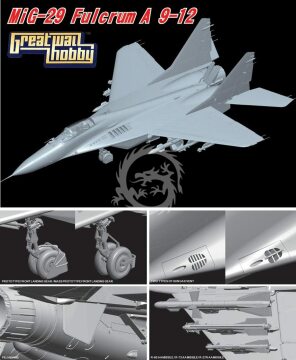 MiG-29 Fulcrum Early Type 9-12 Great Wall Hobby L4814 skala 1/48