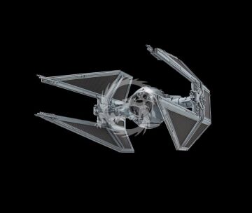 PREORDER - TIE Interceptor Bandai 1212 skala 1/72