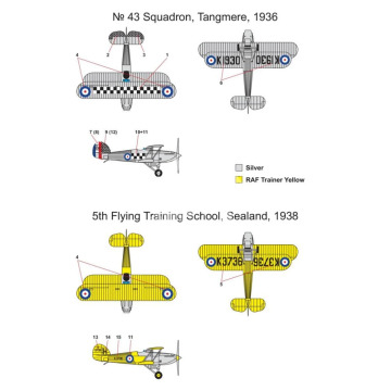 Hawker Fury I Metallic Details MDR14432 1/144