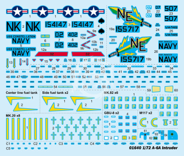 Preorder- Trumpeter: A-6A Intruder Trumpeter 01640 skala 1/72 