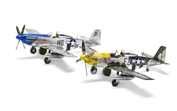 P-51D Mustang Airfix A05138 skala 1/48