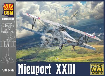 Model plastikowy Nieuport XXIII Copper State Models CSM 32004 skala 1/32