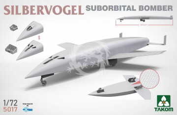 Sänger-Bredt Silbervogel Suborbital Bomber Takom 5017 skala 1/72