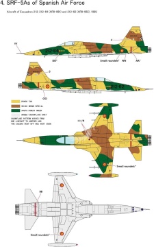 NA ZAMÓWIENIE- RF-5A RECCE FREEDOM FIGHTER Kinetic K48137 skala 1/48