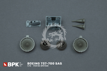 Boeing 737-700 SAS - BPK Big Planes Kits 7228 skala 1/72