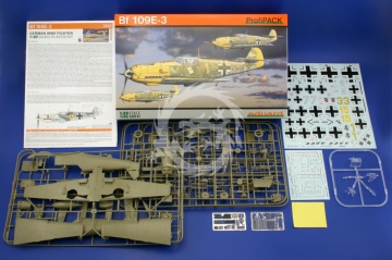 Bf 109E-3 profipack Eduard 3002 skala 1/32