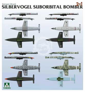 Sänger-Bredt Silbervogel Suborbital Bomber Takom 5017 skala 1/72