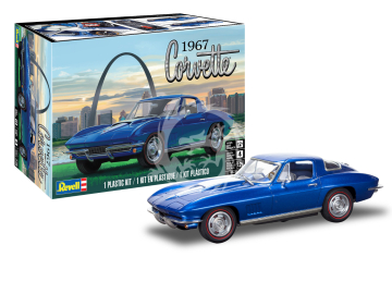 1967 Corvette Sting Ray Sport Coupe 2N1 - Revell 14517 skala 1/25