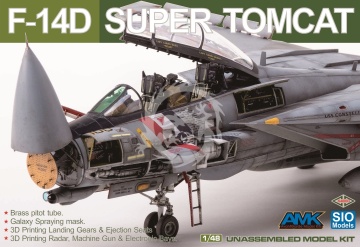 F-14D Super Tomcat (Super Detailed) AvantGarde Model Kits AMK 48003 skala 1/48