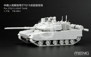 PRZEDSPRZEDAŻ -PLA ZTQ15 Light Tank Meng Model 72-001 skala 1/72