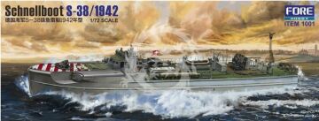 Schnellboot S-38 1942 FORE HOBBY 1001 skala 1/72